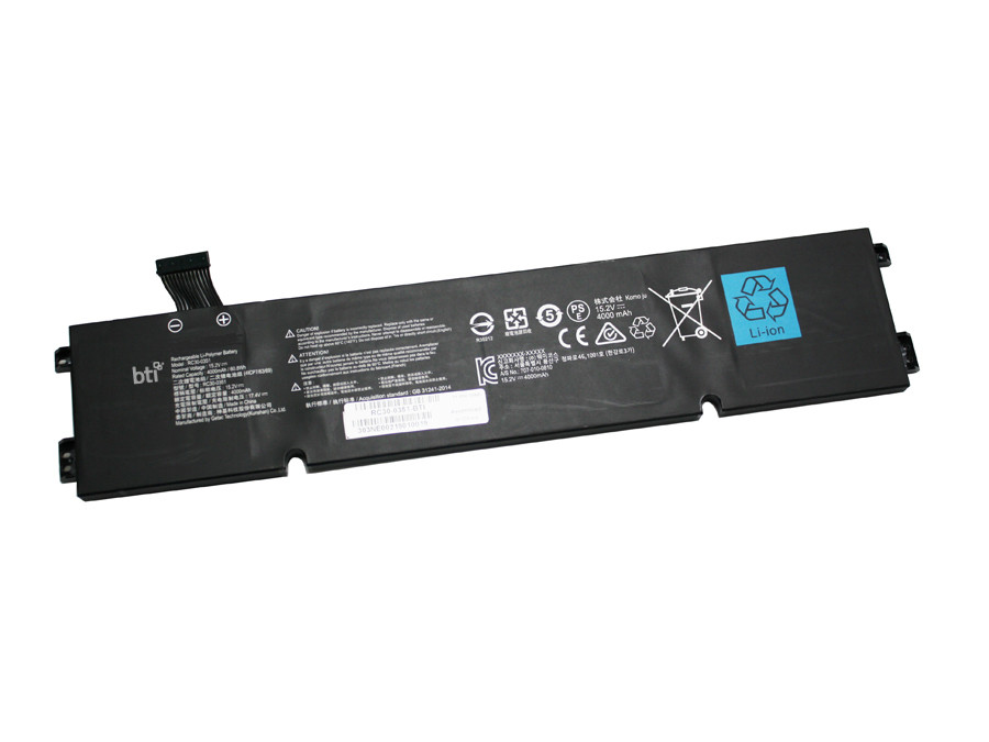BTI RC30-0351- industrial rechargeable battery Lithium-Ion (Li-Ion) 4000 mAh 15.2 V - RC30-0351-BTI