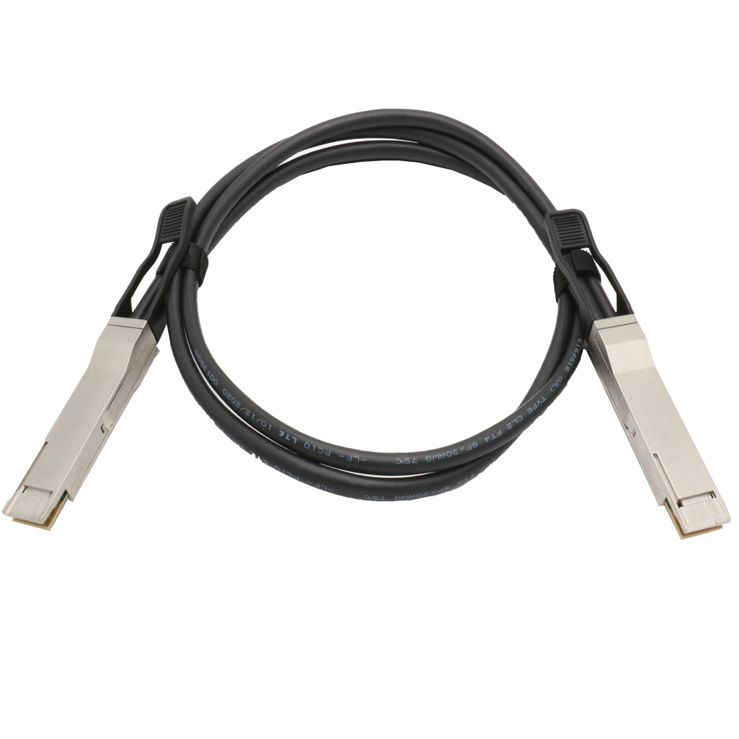 eNet Components QDD-400G-DAC-1M-ENC network transceiver module Copper 400 Mbit/s QSFP-DD