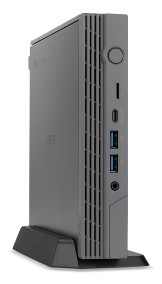 Acer Chromebox CXI5-CM4G Intel® Celeron® 7305 4 GB DDR4-SDRAM ChromeOS Mini PC PC Gray - DT.Z2JAA.001