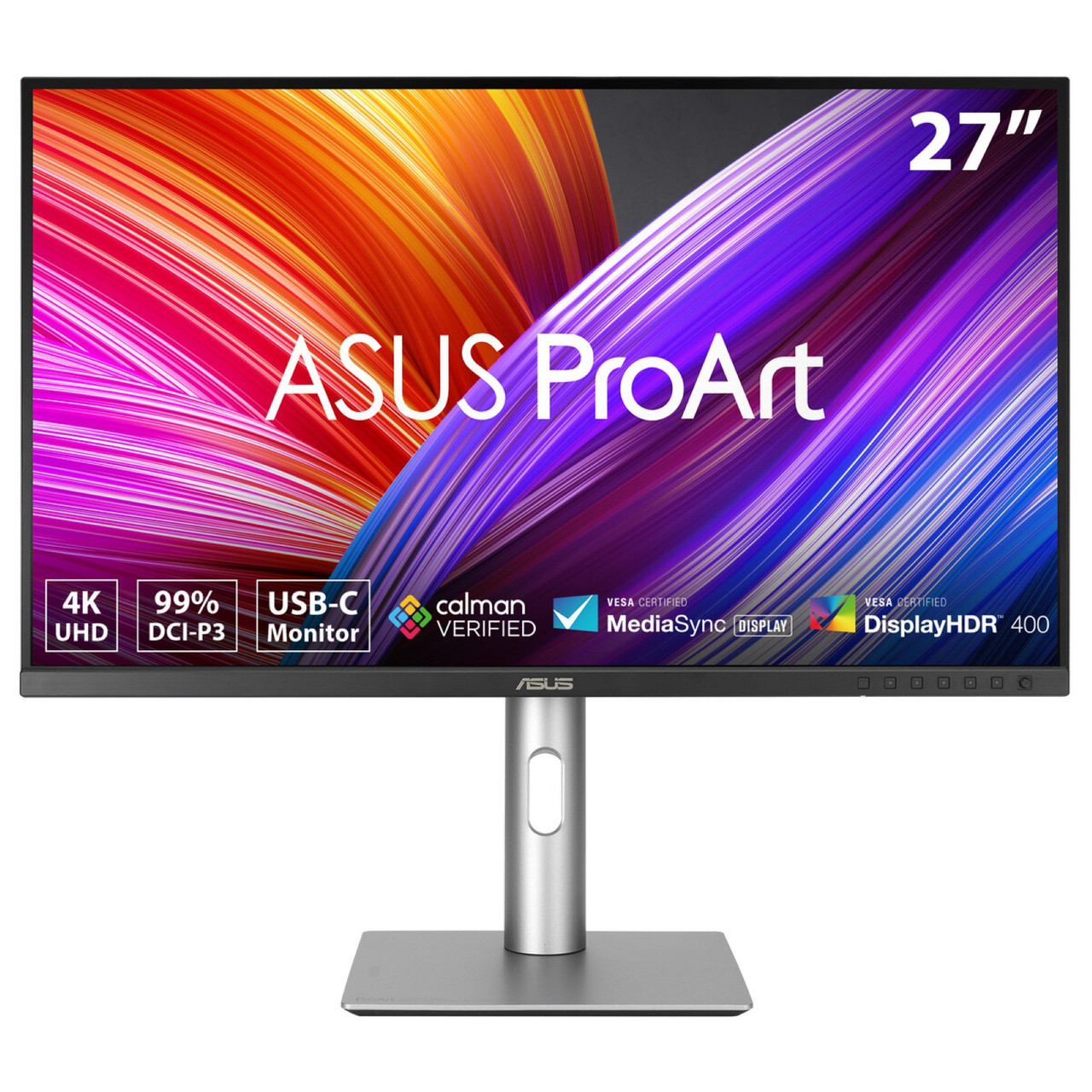 ASUS ProArt PA279CRV computer monitor 27" 3840 x 2160 pixels 4K Ultra HD LCD Black