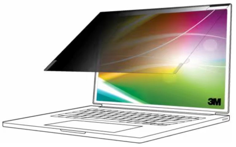 3M BP140W1E display privacy filters 14" Netbook Frameless display privacy filter
