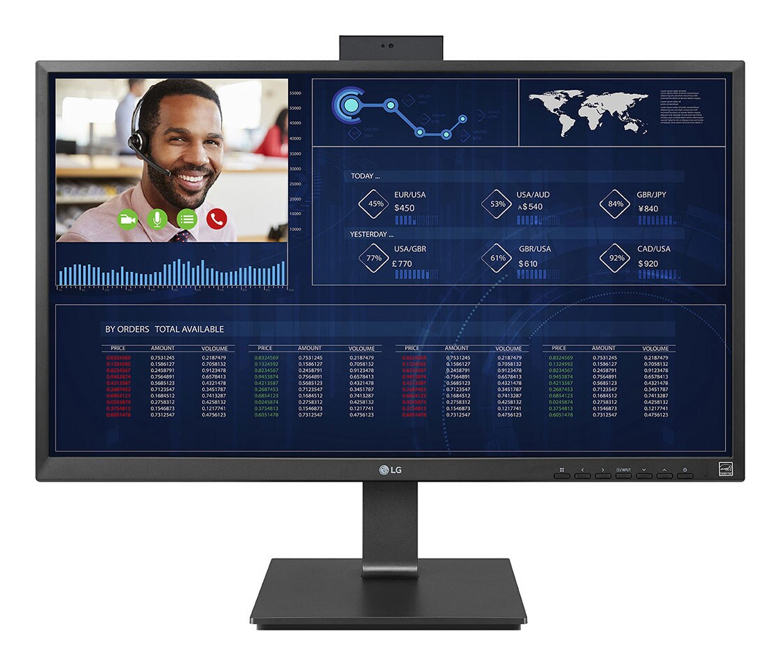 LG 27CQ650N-6N All-in-One PC/workstation Intel® Celeron® N N5105 27" 1920 x 1080 pixels 4 GB DDR4-SDRAM 16 GB eMMC Wi-Fi 6 (802.11ax) Black