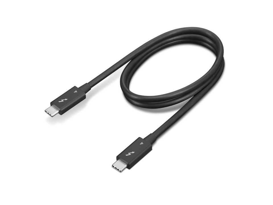 Lenovo 4X91K16968 Thunderbolt cable 27.6" (0.7 m) 40 Gbit/s Black
