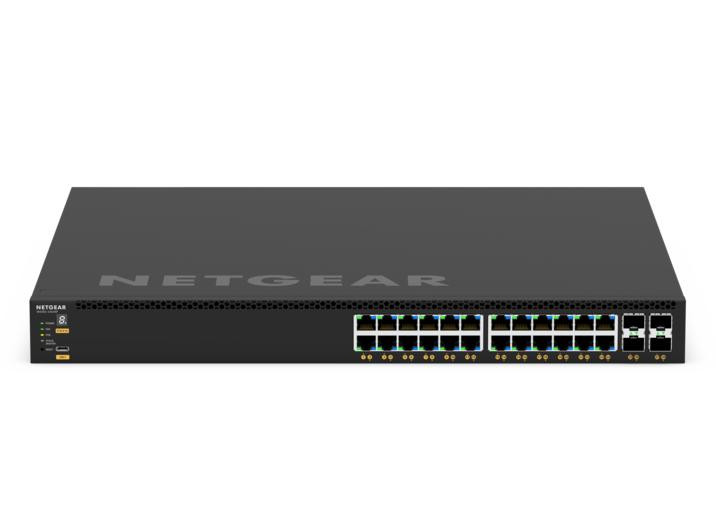 NETGEAR GSM4328 Managed L3 Gigabit Ethernet (10/100/1000) Power over Ethernet (PoE) 1U Black - GSM4328-100NES