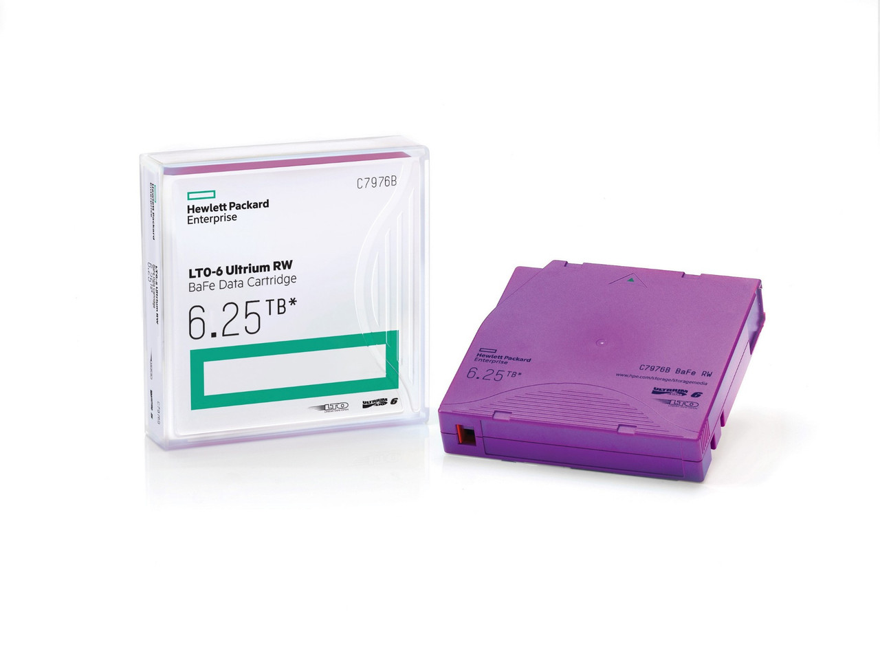 HPE LTO-6 Ultrium 6.25TB RW Data Cartridge - C7976A