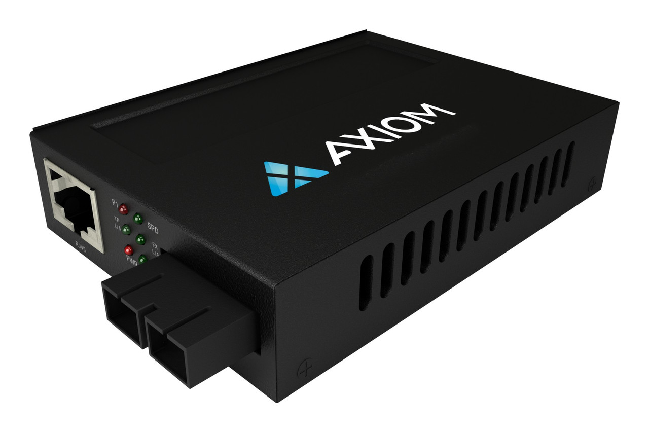 Axiom AXG99847 network media converter 1000 Mbit/s 850 nm Multi-mode Black