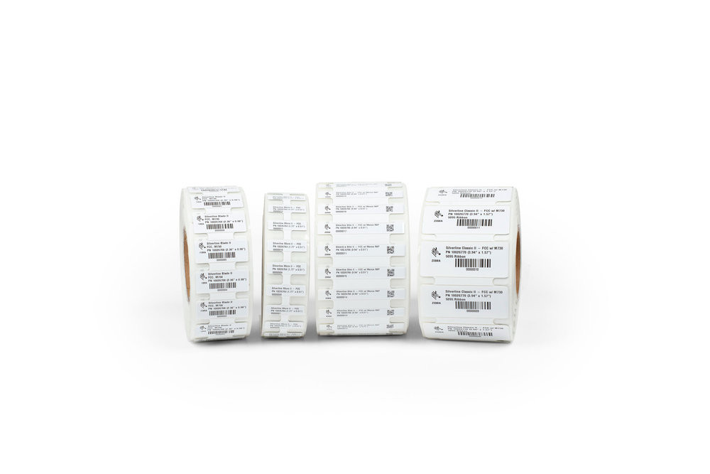 Zebra Silverline Blade II+ RFID Label White - 10039973