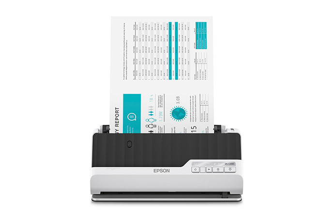 Epson DS-C490 Sheet-fed scanner Black, Gray - B11B271201