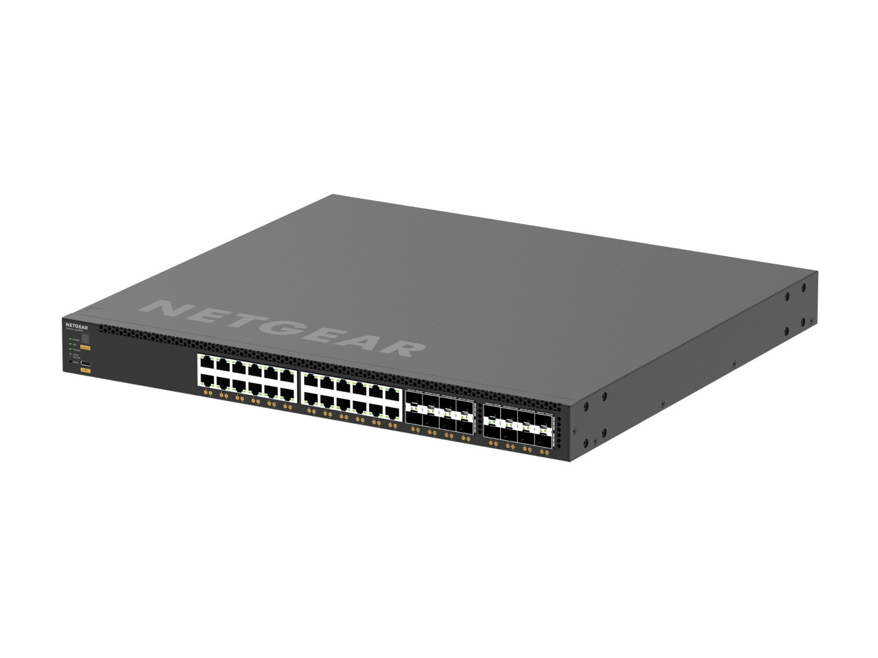 NETGEAR XSM4340V Managed L3 10G Ethernet (100/1000/10000) Power over Ethernet (PoE) 1U Black - XSM4340V-100NES