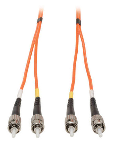 Eaton N302-006 InfiniBand/fibre optic cable 72" (1.83 m) 2x ST OFNR Black, Orange