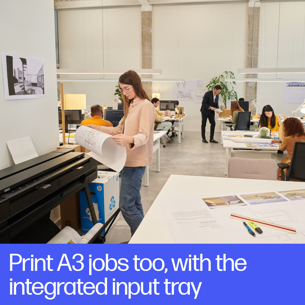 HP Designjet T850 36-in Multifunction Printer - 2Y9H2H#B1K