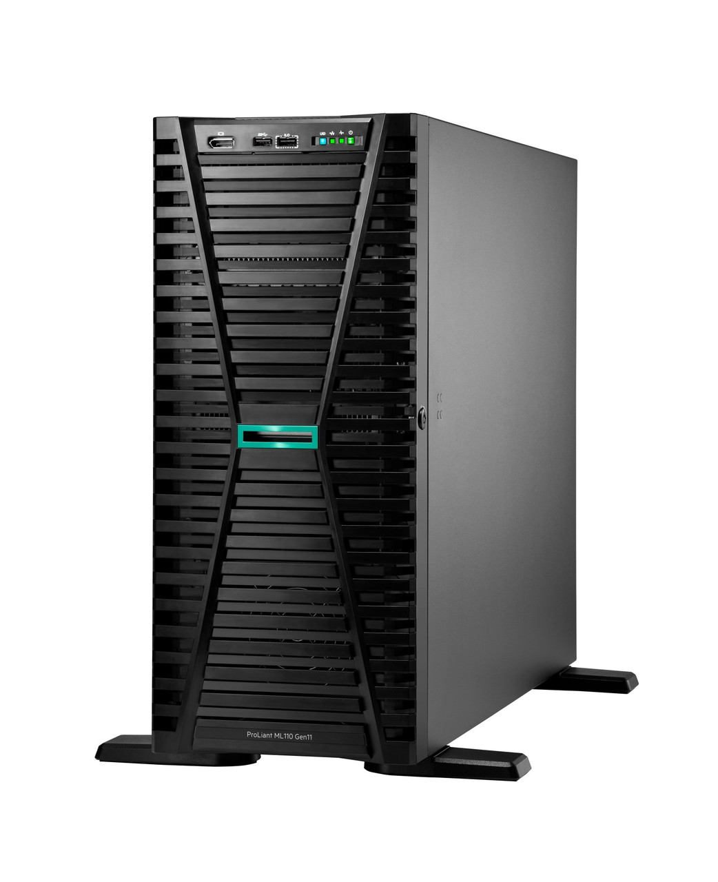 HPE ProLiant ML110 Gen11 4410Y 2.0GHz 12c 1P 1x32GB-R 8SFF MR408i-o 2x480GB SSD 2x800W PS NA Server - P69303-005