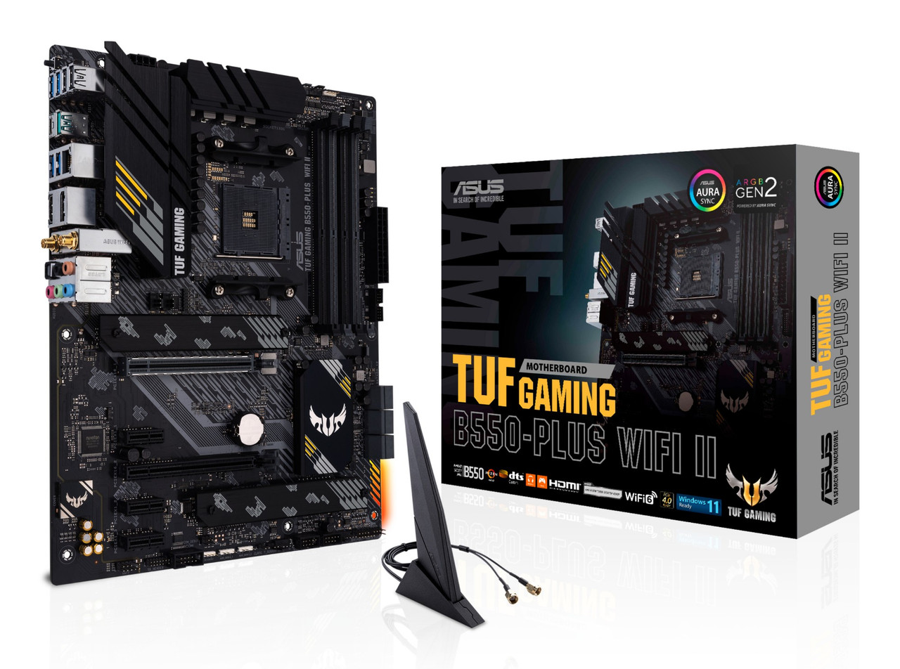 ASUS TUF GAMING B550-PLUS WIFI II AMD B550 Socket AM4 ATX - TUF GAM B550-PLUS WIFI II