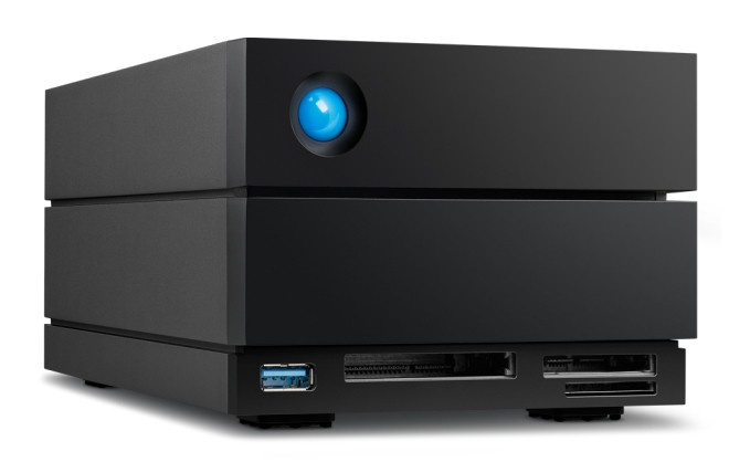 LaCie 2BIG DOCK disk array 20 TB Desktop Black - STLG20000400