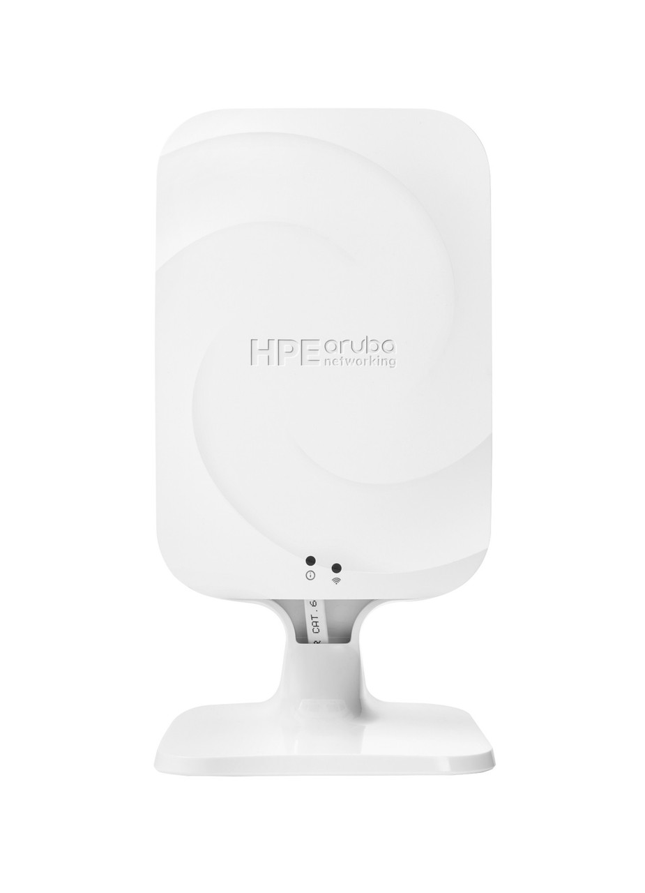 HPE Aruba Networking AP-605H (US) 10pk Dual Radio Tri Band 2x2:2 Wi-Fi 6E Hospitality Access Point - S1F96A