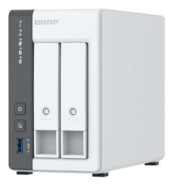 QNAP TS-216G-US NAS/storage server Tower Cortex-A Cortex-A55 4 GB 0 TB White