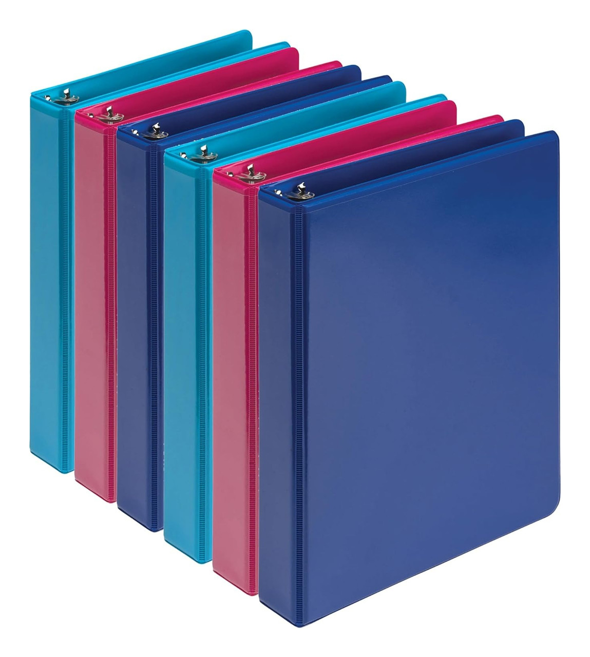 Samsill Economy ring binder Letter Blue, Dark Blue, Pink - MP28609