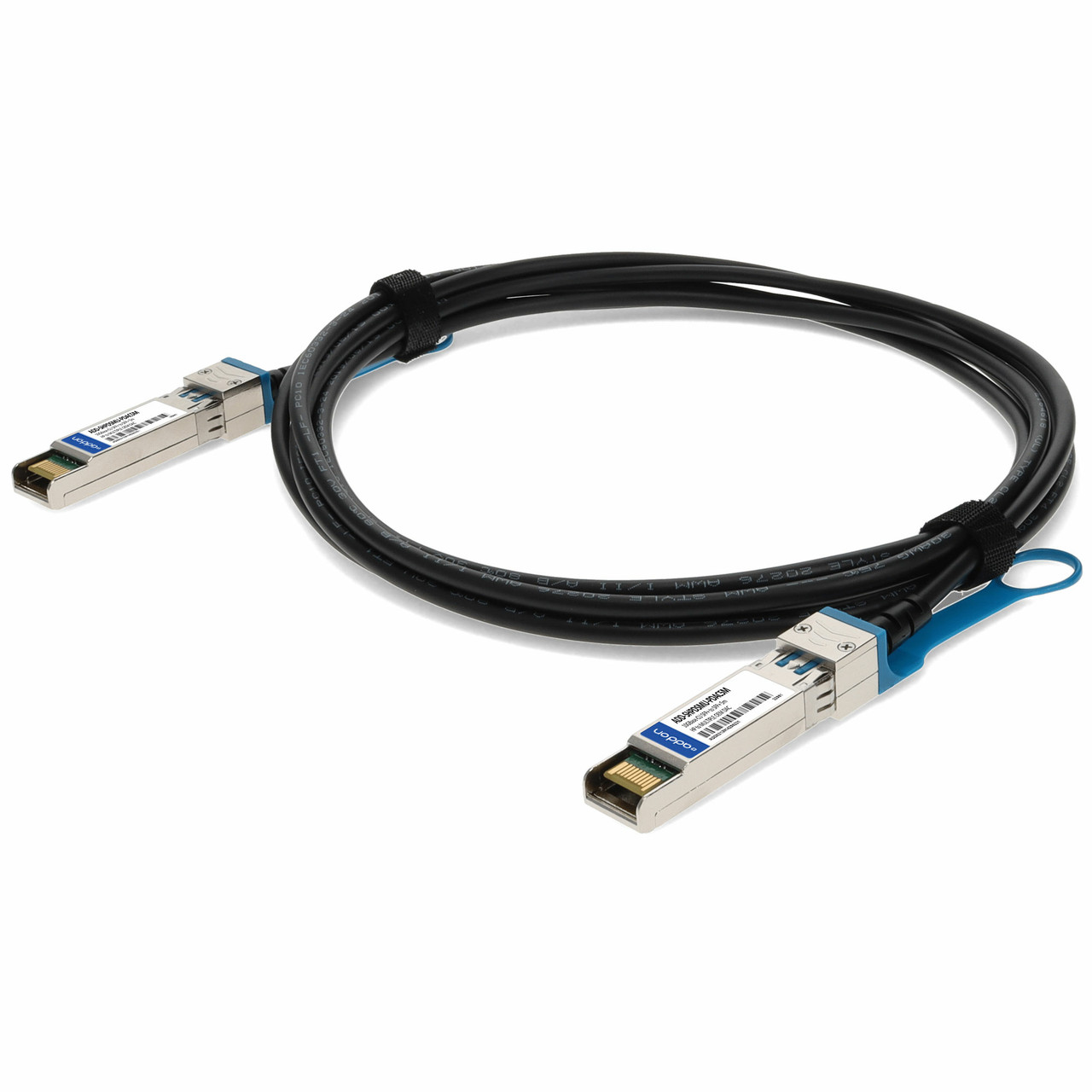 AddOn Networks ADD-SHPDSMU-PDAC5M InfiniBand/fibre optic cable 196.9" (5 m) SFP+ DAC Black