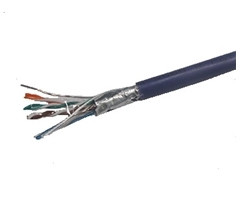 Weltron 1000ft Cat6 STP networking cable Purple 11988.2" (304.5 m) - T2404L6SHP-PL