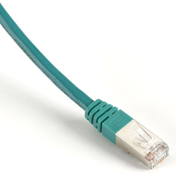 Black Box Cat5e 20ft networking cable Green 236.2" (6 m) F/UTP (FTP) - EVNSL0173GN-0020