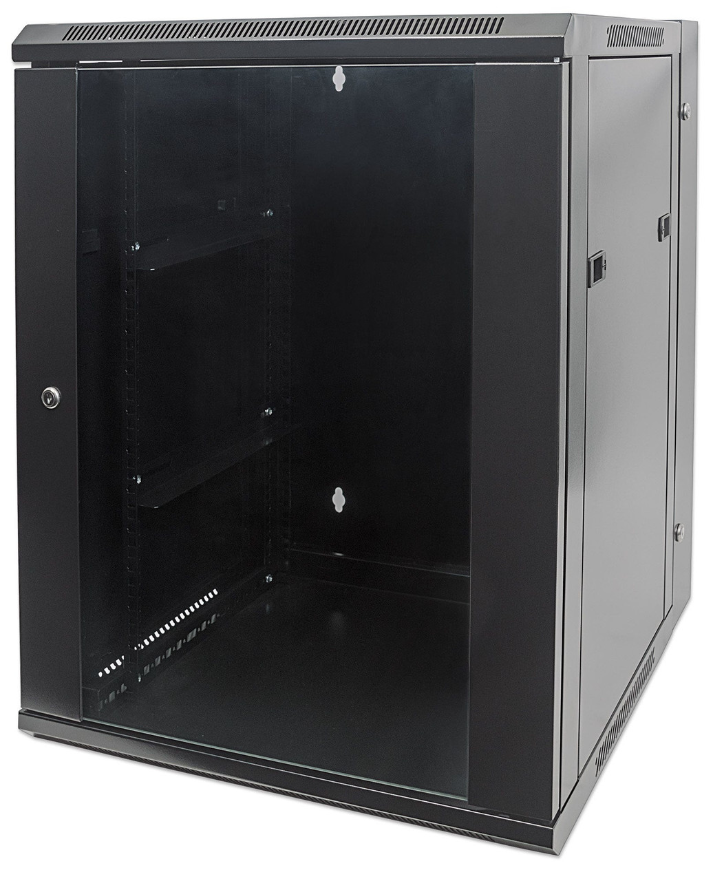 Intellinet 711845 rack cabinet 9U Wall mounted rack Black