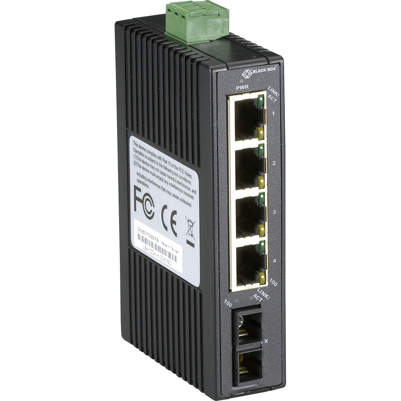 Black Box LBH120A-H-20K-SC network switch Managed