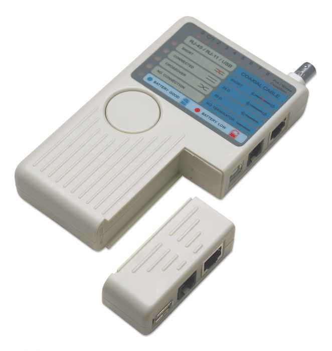 Intellinet 351911 network cable tester Beige