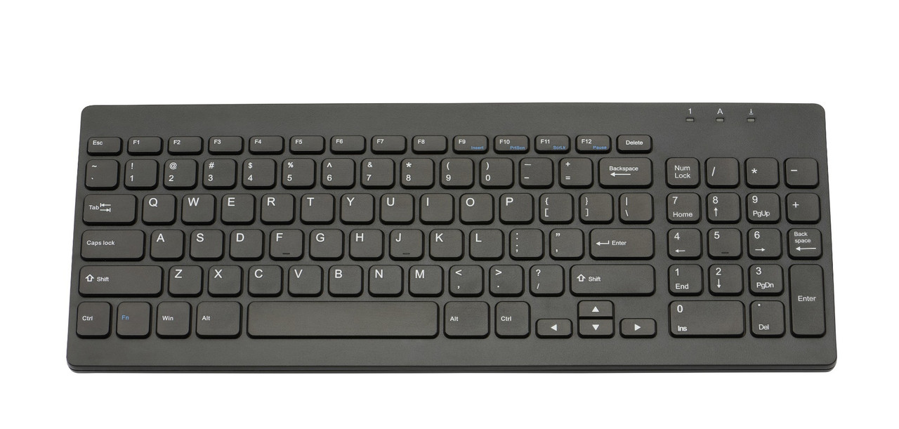 TG3 Electronics KBA-TG96-BNUN-US keyboard Medical USB QWERTY US English Black