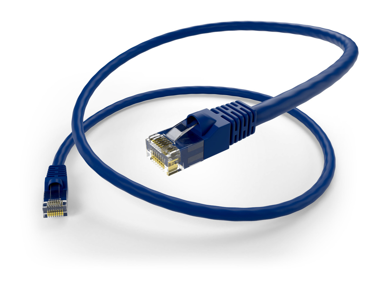 UNC PC6-75F-BLU-S networking cable Blue 900" (22.9 m) Cat6
