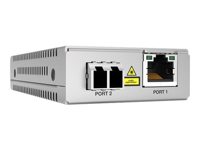 Allied Telesis AT-MMC2000LX/LC-TAA-60 network media converter 1000 Mbit/s 1310 nm Single-mode Gray - AT-MMC2000LX/LC-960