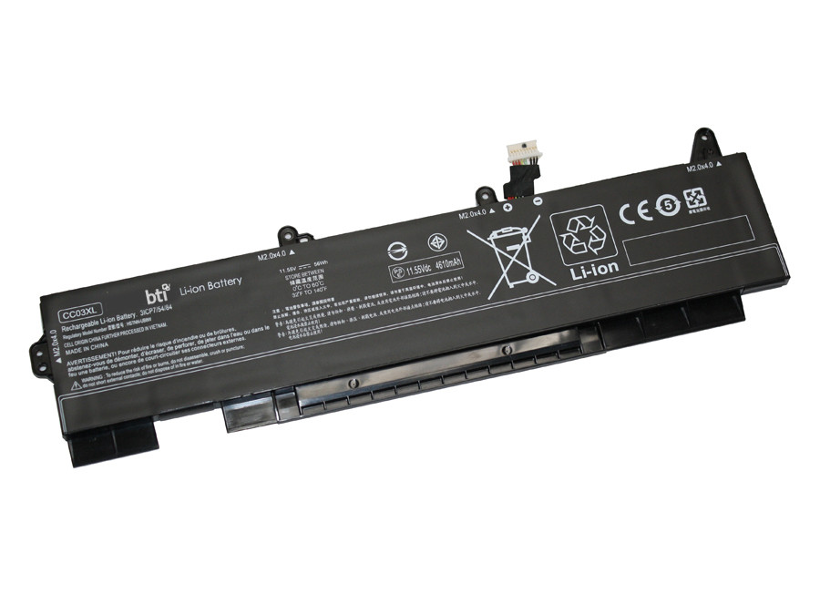 BTI L77991-002- industrial rechargeable battery Lithium-Ion (Li-Ion) 5850 mAh 11.55 V - L77991-002-BTI