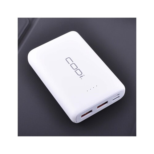 CODi A03031 power bank Lithium-Ion (Li-Ion) 10000 mAh White