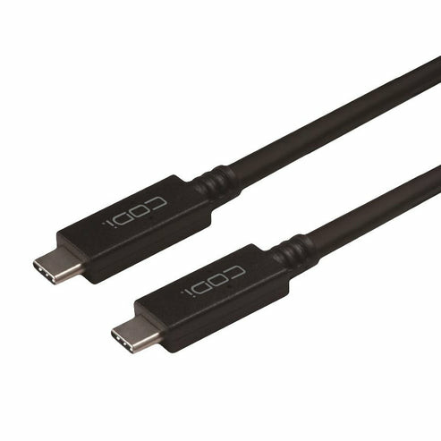 CODi A01150 USB cable USB 3.2 Gen 2 (3.1 Gen 2) 39.4" (1 m) USB C 10 Gbit/s 100 W Black