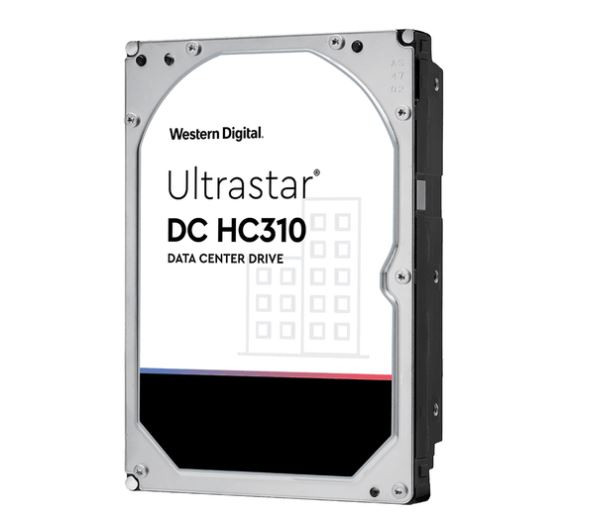 Western Digital Ultrastar DC HC310 internal hard drive 6 TB 7200 RPM 256 MB 3.5" SAS - 0B35914-20PK