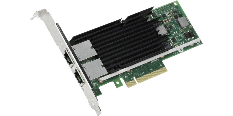 Intel X540T2 network card Internal Ethernet 10000 Mbit/s