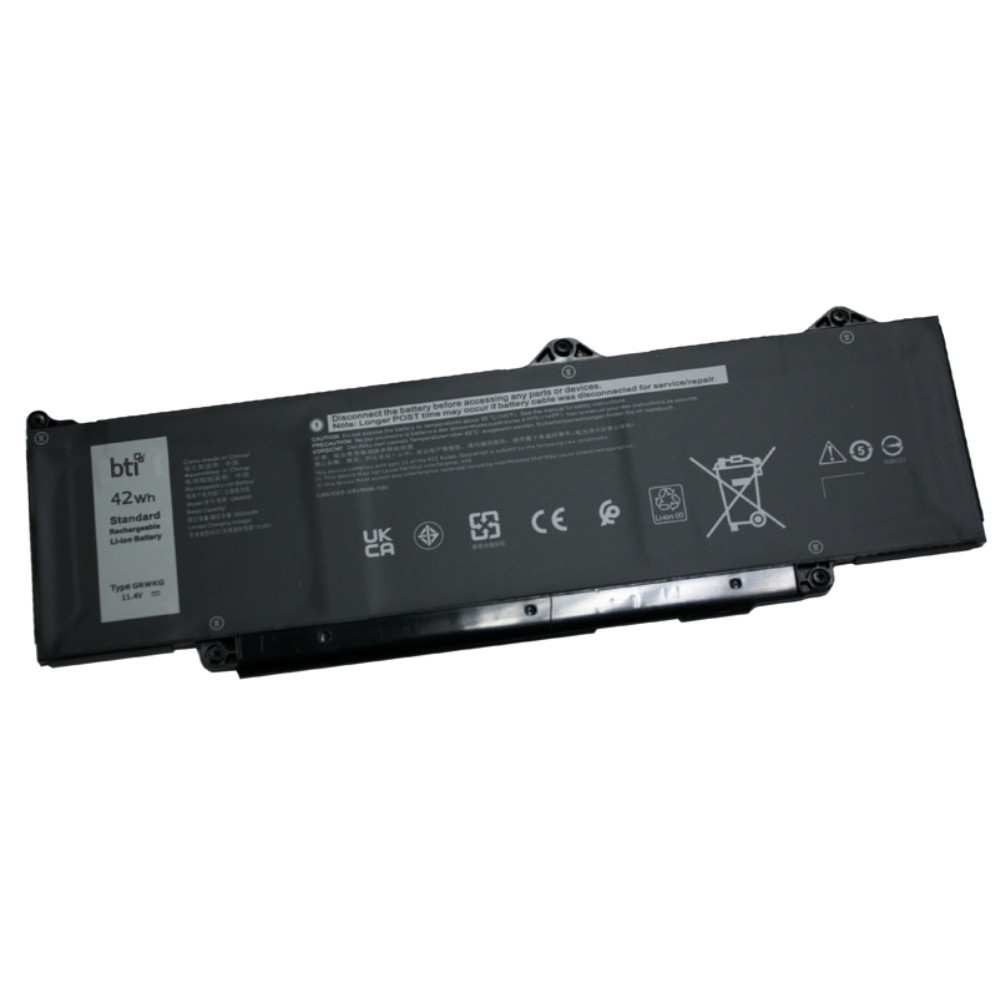 BTI GRWKG- industrial rechargeable battery Lithium-Ion (Li-Ion) 3680 mAh 11.4 V - GRWKG-BTI