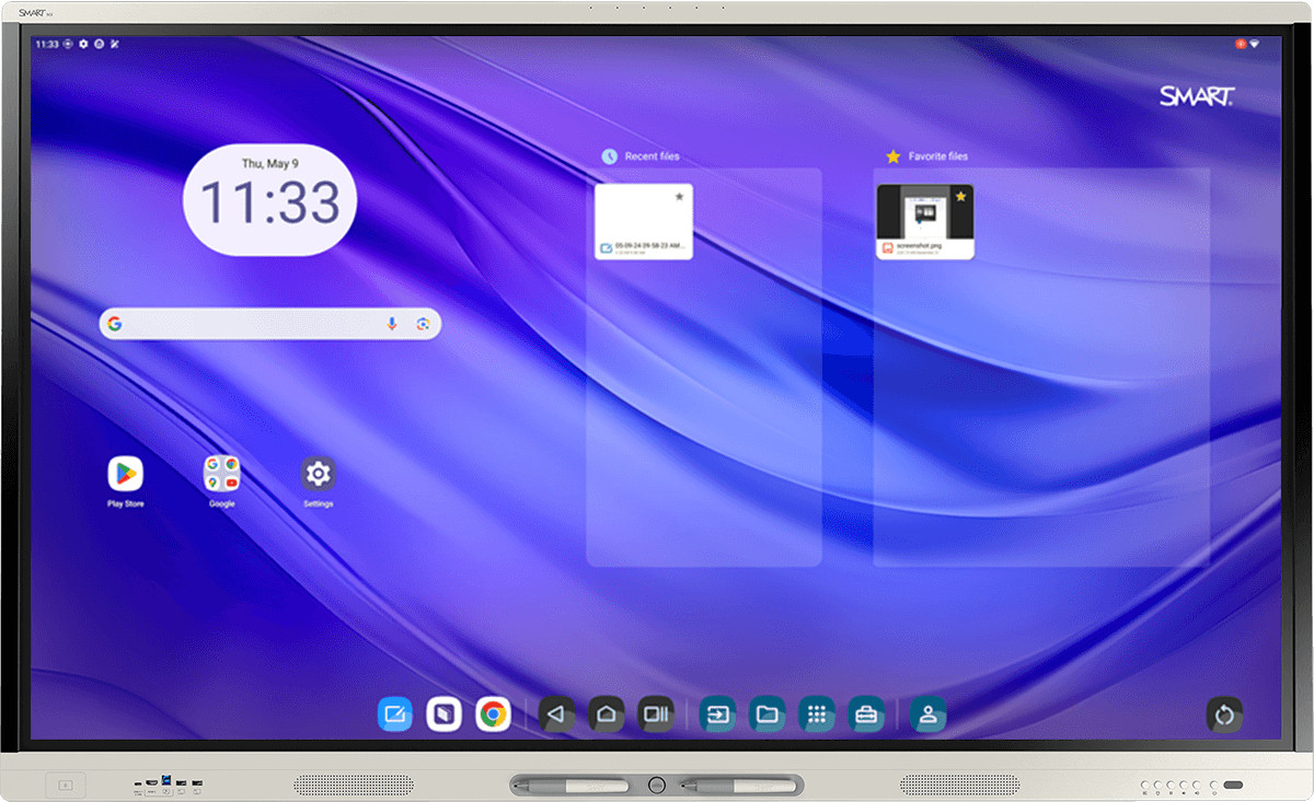 SMART Technologies SBID-MX275-V5-PW interactive whiteboard 75" 3840 x 2160 pixels Touchscreen Silver USB / Bluetooth