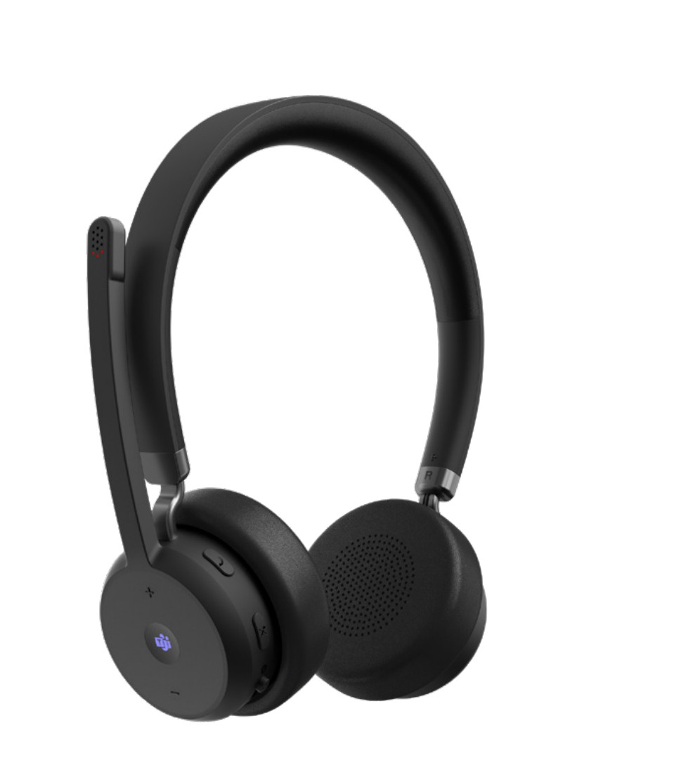 Lenovo Wireless VoIP Headset Head-band Office/Call center Bluetooth Black - 4XD1M80020