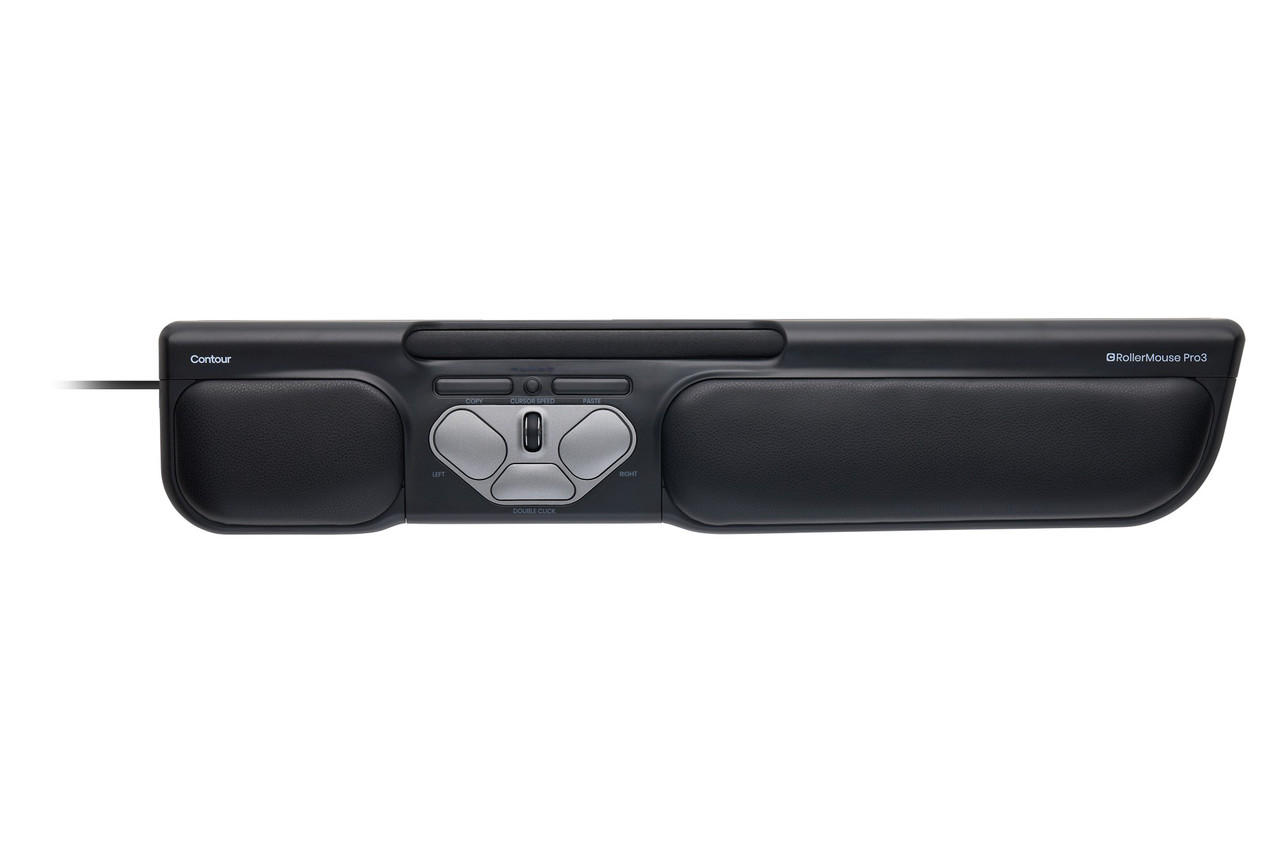 Contour Design RollerMouse Pro3 mouse Office Ambidextrous USB Type-C Optical 2400 DPI - RM-PRO3