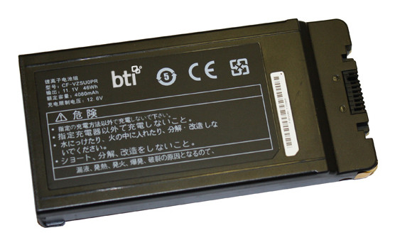 BTI CF-VZSU0PW- industrial rechargeable battery Lithium-Ion (Li-Ion) 4080 mAh 11.1 V - CF-VZSU0PW-BTI