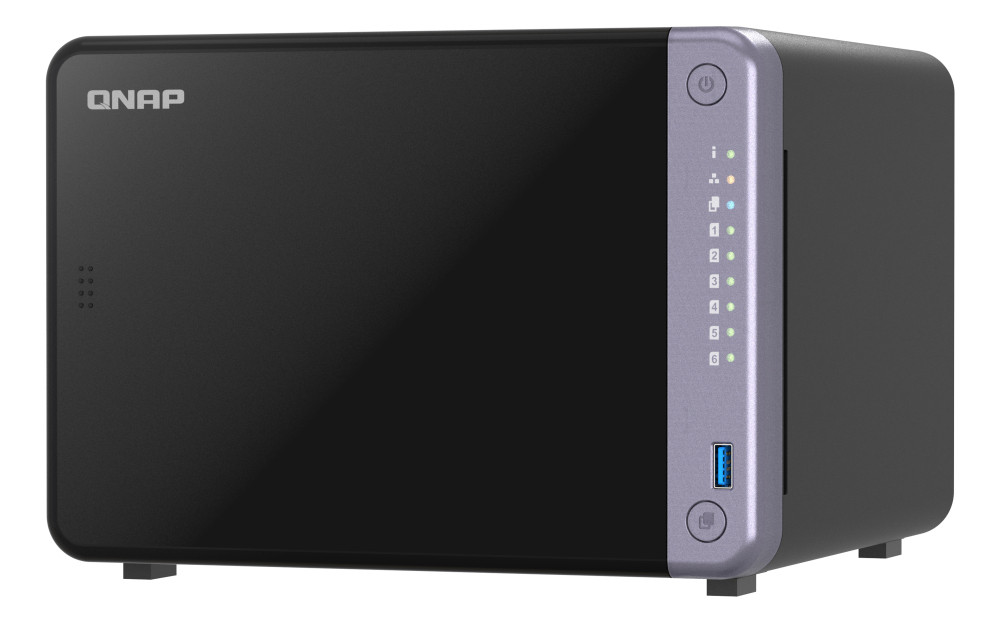 QNAP TS-632X-4G-US NAS/storage server Tower Alpine Alpine AL-524 4 GB DDR4 QNAP QTS Black