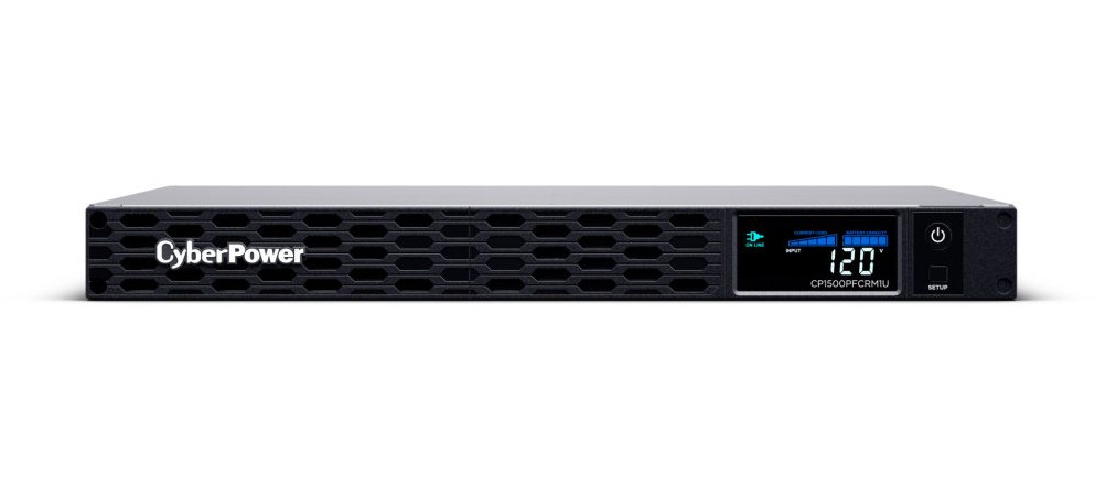 CyberPower PFC Sinewave uninterruptible power supply (UPS) Line-Interactive 1.5 kVA 900 W 6 AC outlet(s) - CP1500PFCRM1U