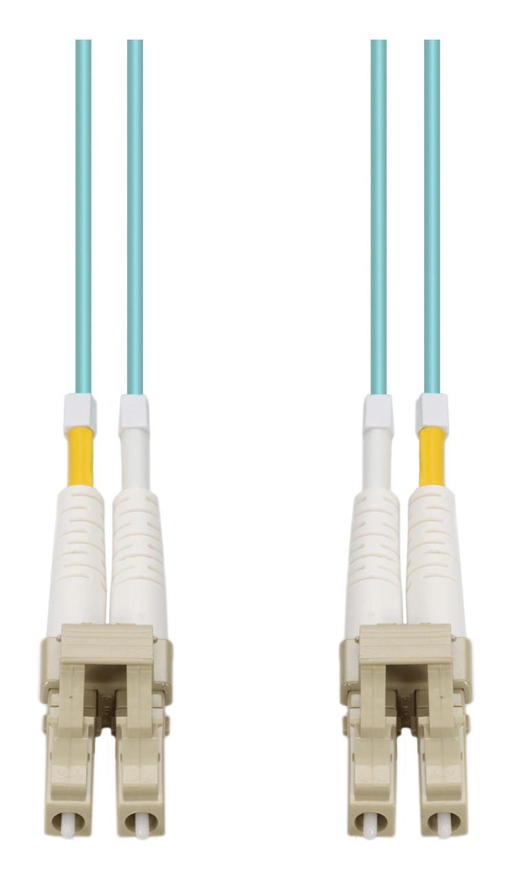 AddOn Networks ADD-LC-LC-25M5OM4P-TAA InfiniBand/fibre optic cable 984.3" (25 m) MMF Aqua color, Beige