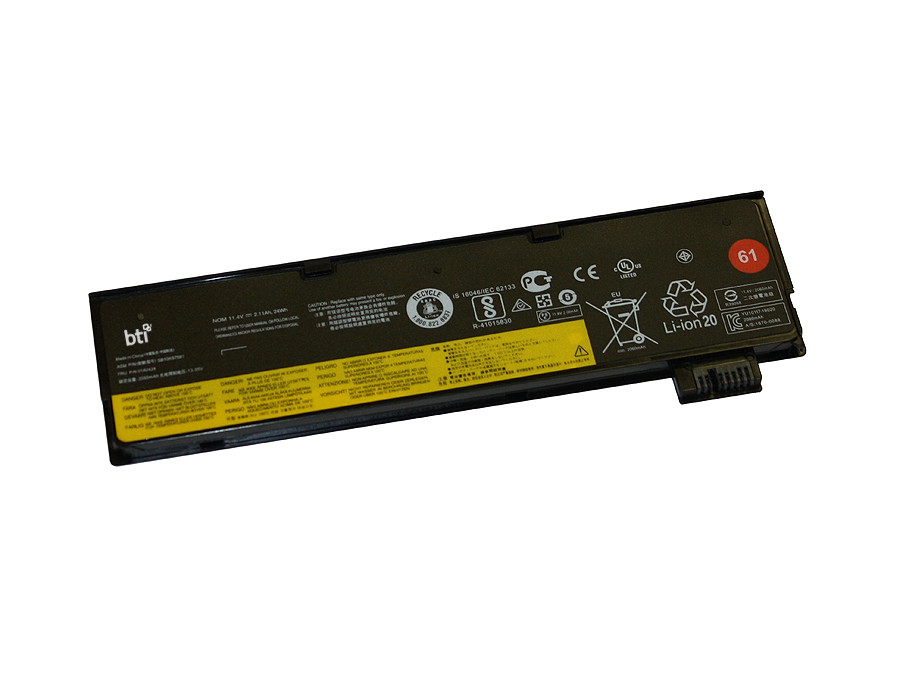 BTI 4X50M08810- industrial rechargeable battery Lithium-Ion (Li-Ion) 2110 mAh 11.4 V - 4X50M08810-BTI