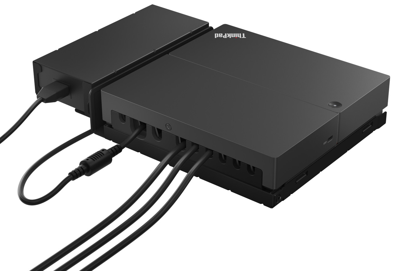 Lenovo ThinkSmart SmartDock Wired USB 3.2 Gen 2 (3.1 Gen 2) Type-C Black - 40BN0135US