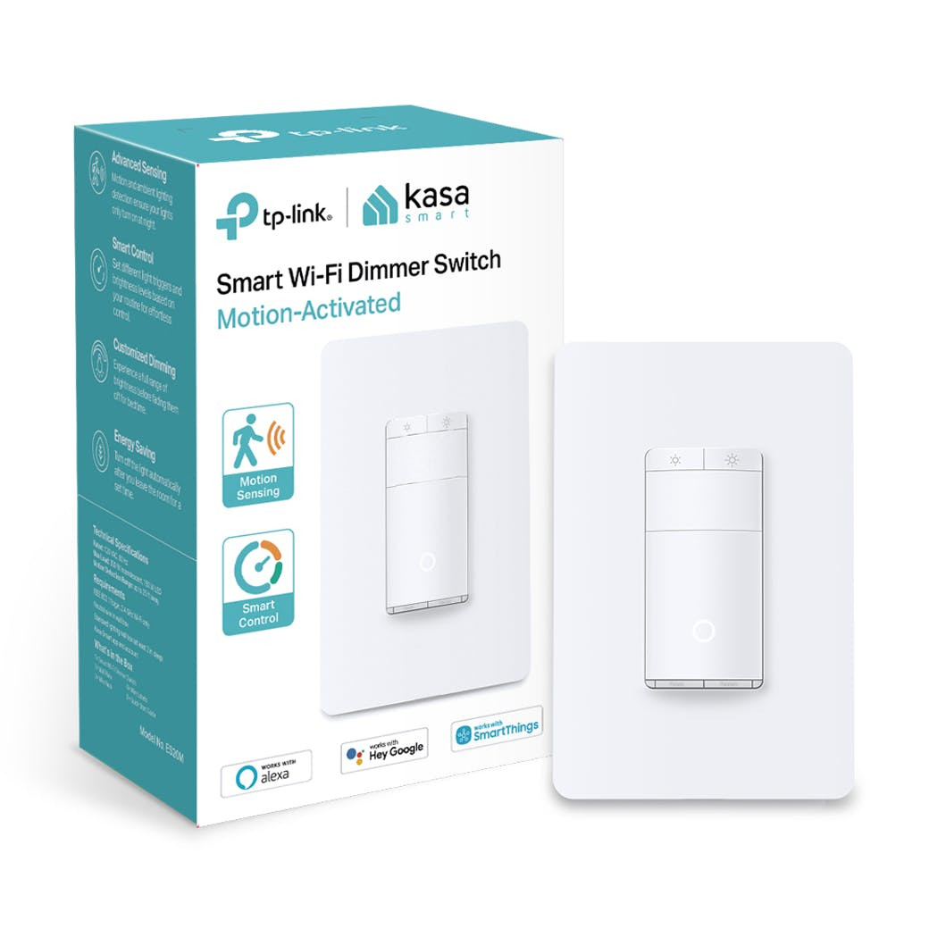 TP-Link KASA SMART WI-FI DIMMER SWITCH, MOTION-ACTIVATED Built-in Dimmer & switch White - ES20M
