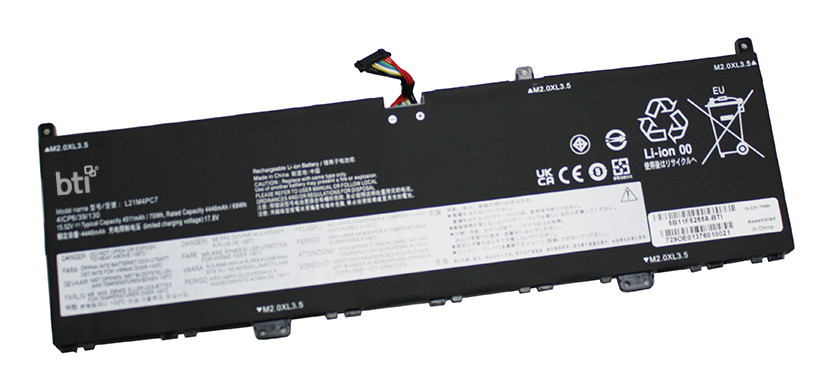 BTI 5B11F52558- industrial rechargeable battery Lithium-Ion (Li-Ion) 4571 mAh 15.52 V - 5B11F52558-BTI
