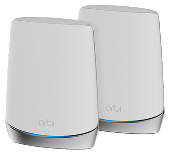 NETGEAR Orbi RBK752 Tri-band (2.4 GHz / 5 GHz / 5 GHz) Wi-Fi 6 (802.11ax) White 5 Internal - RBK752-100NAS