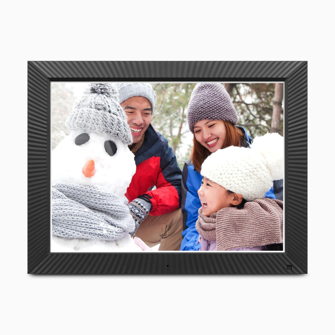 Aluratek AWS217F digital photo frame Black 17" Touchscreen Wi-Fi
