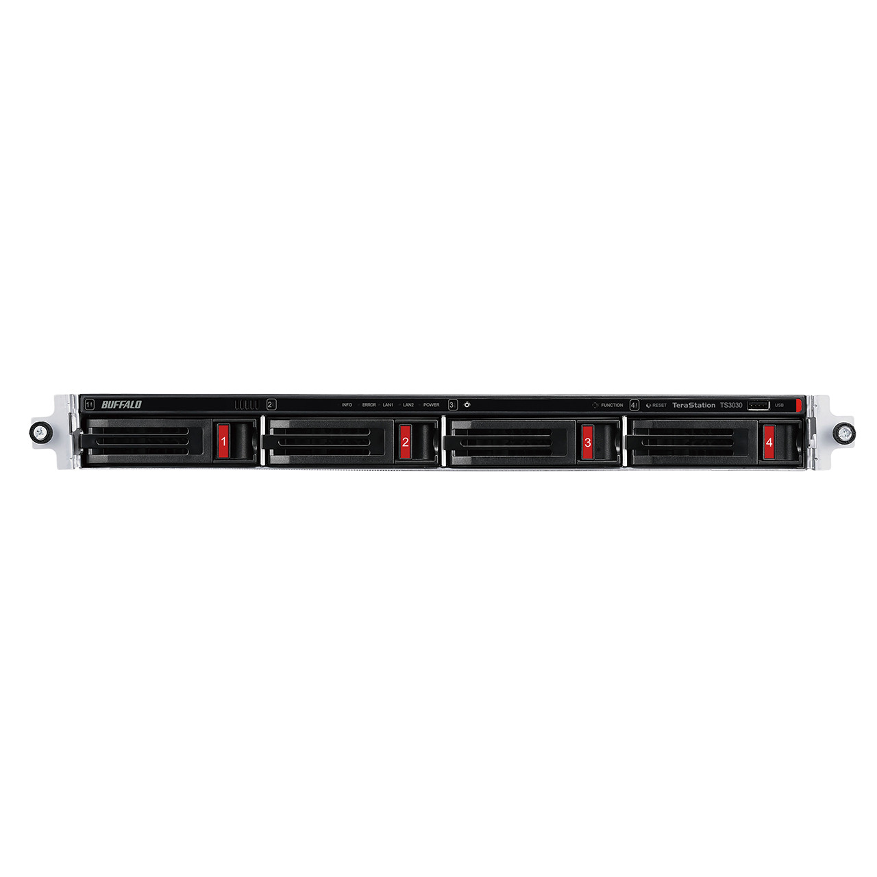 Buffalo TeraStation TS3430RN NAS Rack (1U) Alpine AL524 2 GB DDR4 8 TB HDD Black - TS3430RN0804